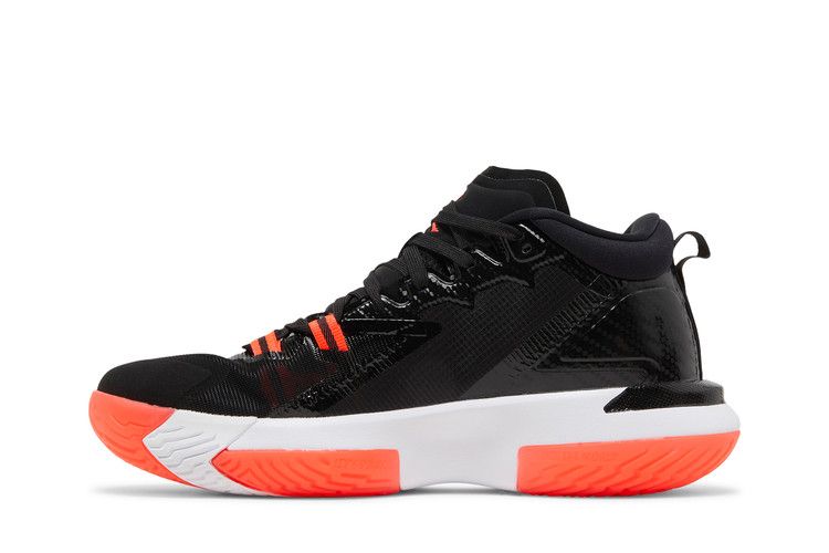 Jordan Zion 1 PF Black White Bright Crimson