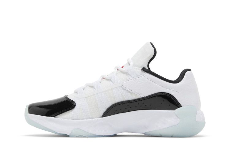 Jordan 11 CMFT Low White Black Blue Tint University Red (Women's)