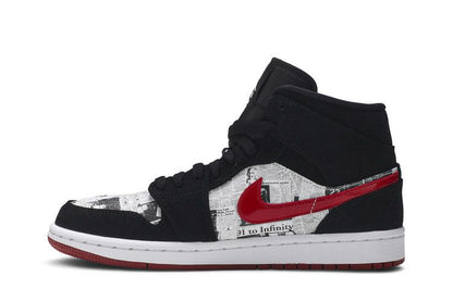 Jordan 1 Mid Newspaper Air Times