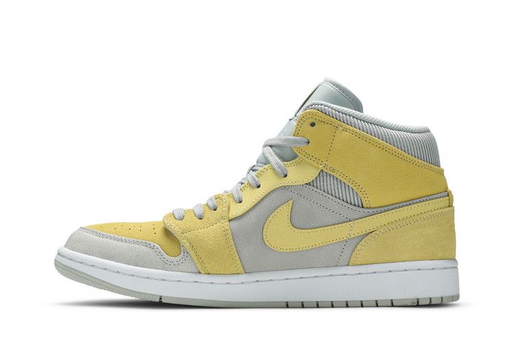 Jordan 1 Mid Mixed Textures Yellow
