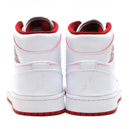 Jordan 1 Retro Mid White Gym Red Black
