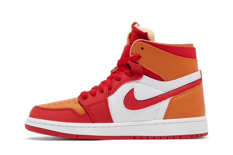 Jordan 1 High Zoom Air CMFT Fire Red Hot Curry (Women's)