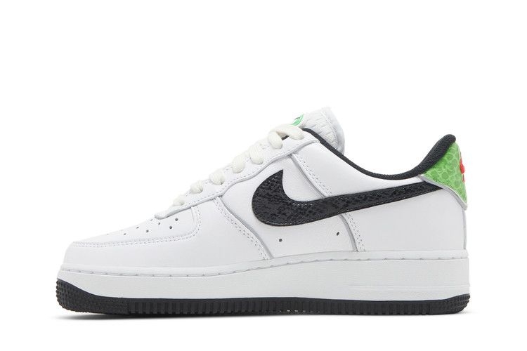 Nike Air Force 1 Low '07 Just Do It Snakeskin White Black (Women's)