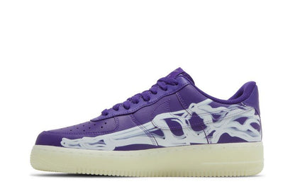 Nike Air Force 1 Low '07 QS Purple Skeleton Halloween (2021)