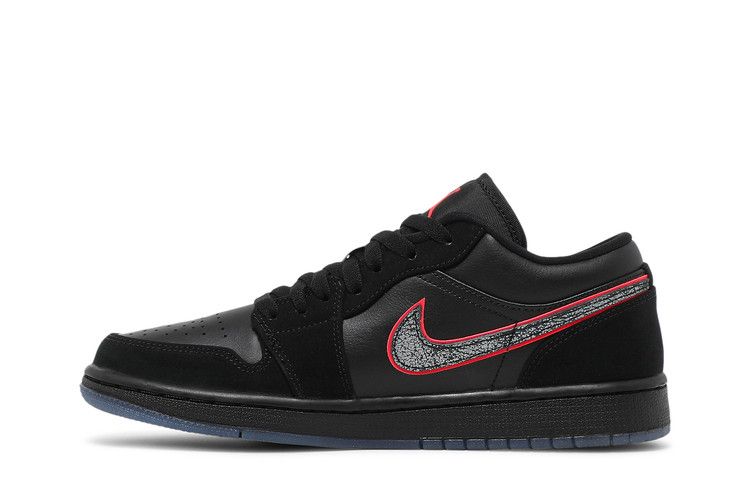 Jordan 1 Low Black Red Orbit