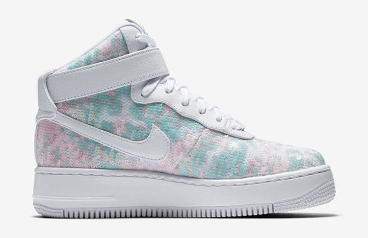 Nike Air Force 1 Upstep High Glass Slipper (Women's)