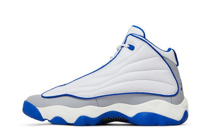 Jordan Pro Strong White Royal Grey