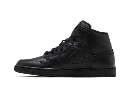 Jordan 1 Mid Triple Black