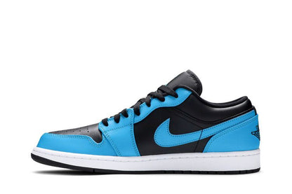 Jordan 1 Low Laser Blue Black