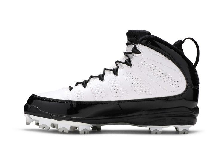 Jordan 9 Retro MCS Cleat RE2PECT White Black