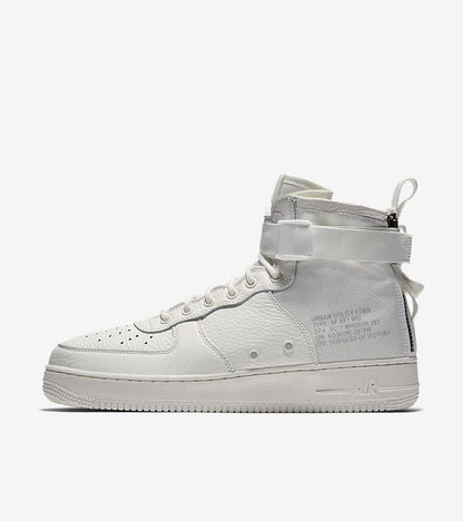 Nike SF Air Force 1 Mid Triple Ivory