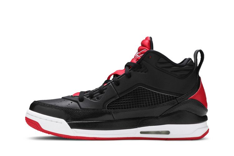 Jordan Flight 9.5 Black Gym Red