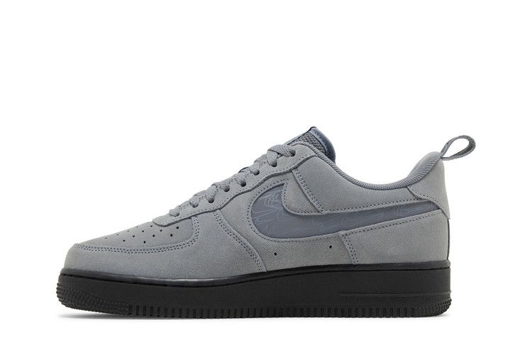 Nike Air Force 1 Low '07 LV8 Reflective Swoosh Cool Grey