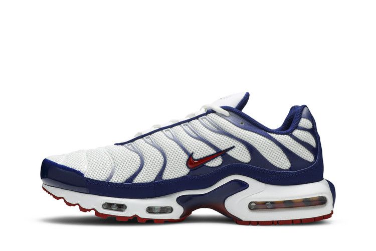 Nike Air Max Plus White Red Blue