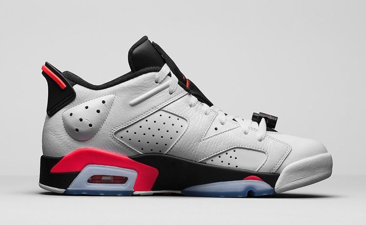 Jordan 6 Retro Low Infrared White