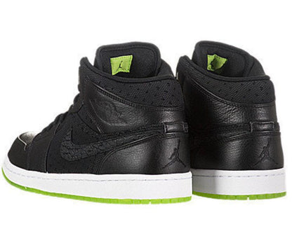 Jordan 1 Phat Black Action Green
