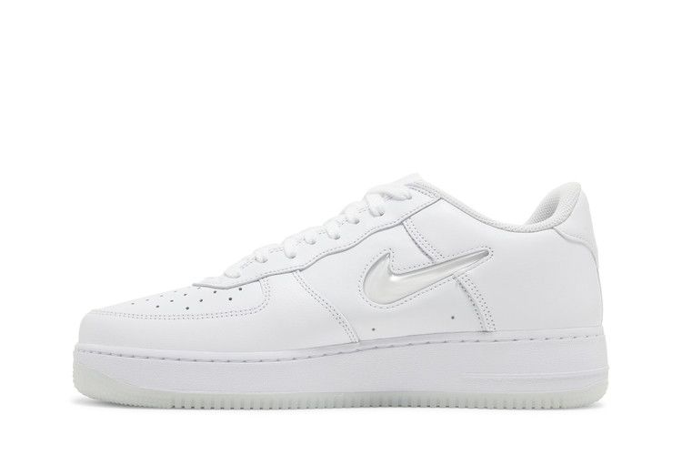 Nike Air Force 1 Low '07 Retro Color of the Month Jewel Swoosh Triple White