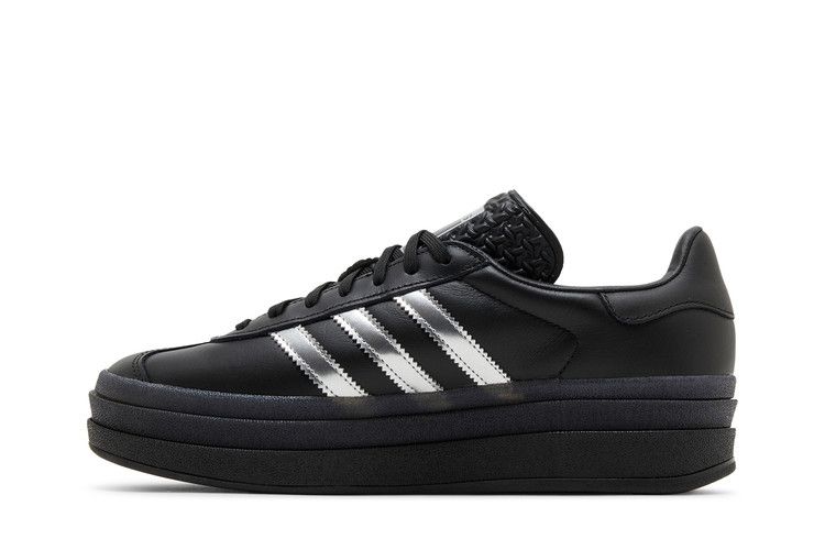 adidas Gazelle Bold Pride Pabllo Vittar Core Black Silver Metallic Lucid Pink (Women's)