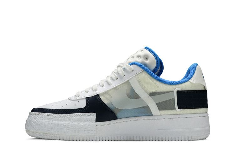 Nike Air Force 1 Type White Obsidian