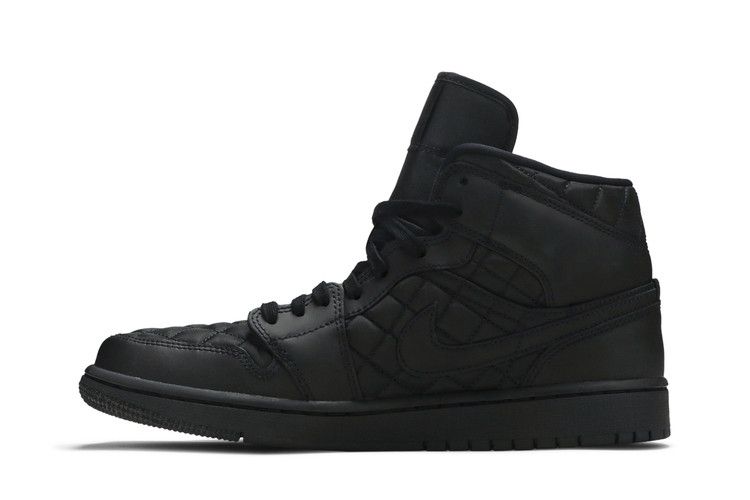 Jordan 1 Mid SE Quilted Black (Women's)