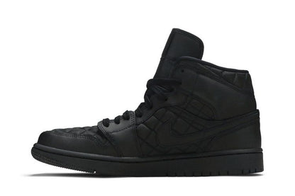 Jordan 1 Mid SE Quilted Black (Women's)