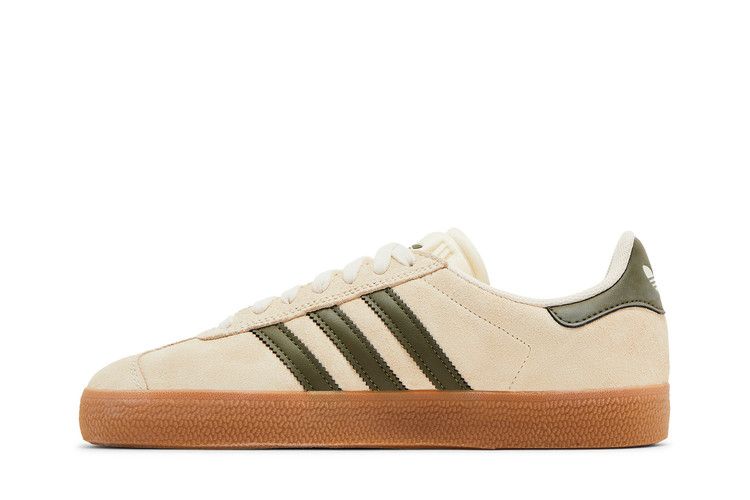 adidas Gazelle ADV Ecru Tint Focus Olive