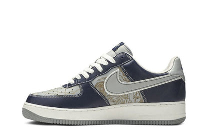 Nike Air Force 1 Mr Cartoon Blue Tattoo (Spiderweb)