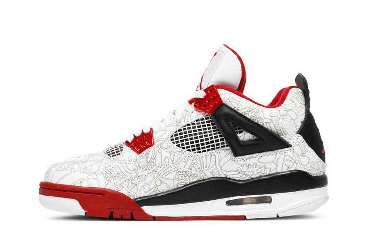 Jordan 4 Retro White Laser