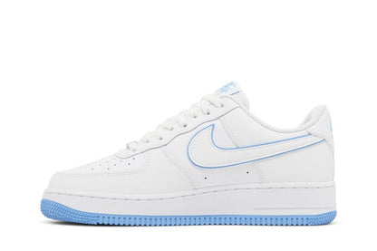 Nike Air Force 1 '07 Low White University Blue Sole