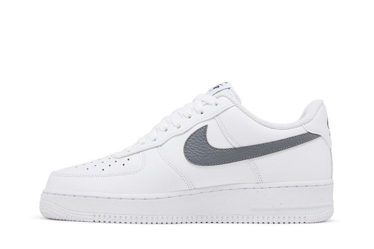 Nike Air Force 1 Low '07 Spray Paint Swoosh White Black Grey