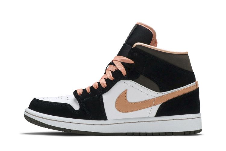 Jordan 1 Mid Peach Mocha (Women's)