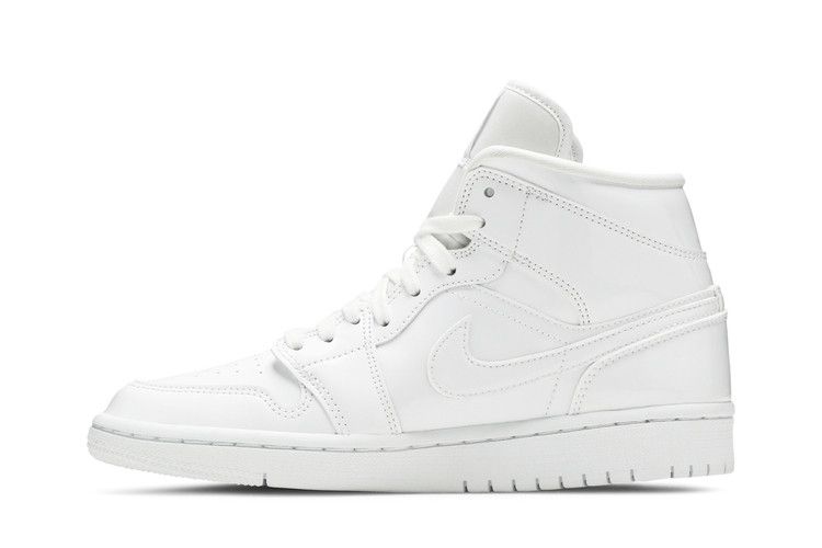 Jordan 1 Mid Triple White (Women's)