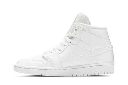 Jordan 1 Mid Triple White (Women's)