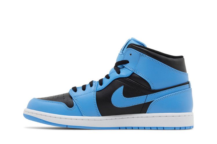 Jordan 1 Mid University Blue Black