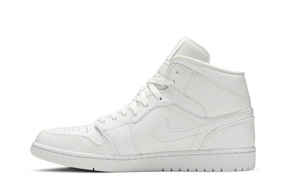Jordan 1 Mid Triple White (2019)