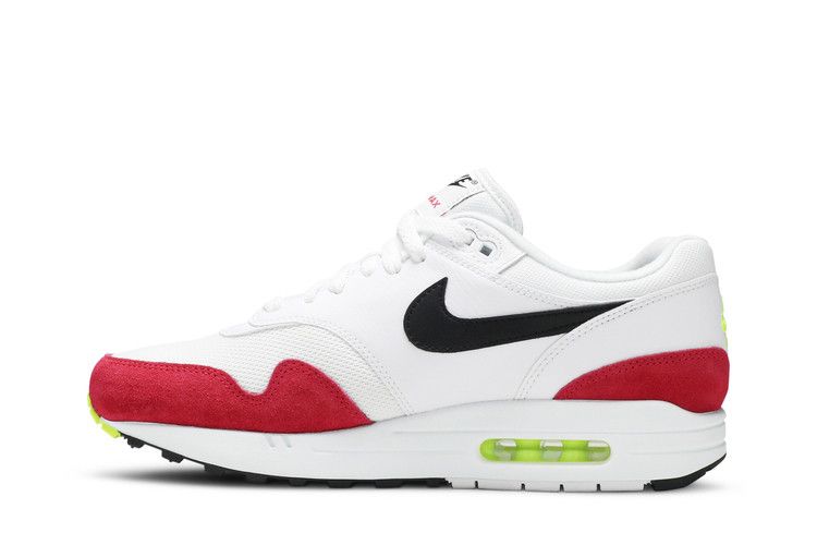 Nike Air Max 1 White Black Volt Rush Pink