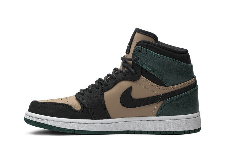 Jordan 1 Retro High Bio Beige Anthracite Mystic Green (Women's)