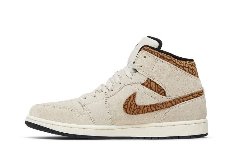Jordan 1 Mid SE Brown Elephant
