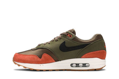 Nike Air Max 1 Olive Canvas Dark Russet