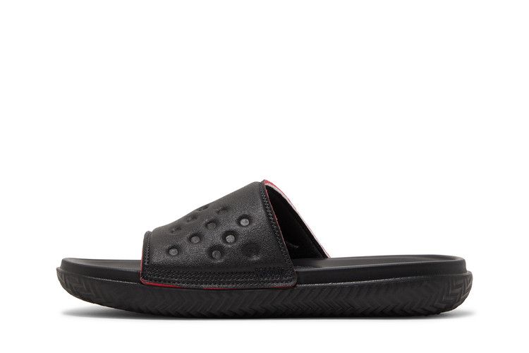 Jordan Play Slide Black University Red