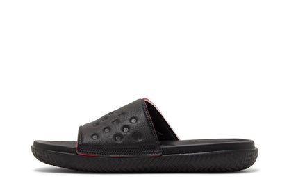 Jordan Play Slide Black University Red