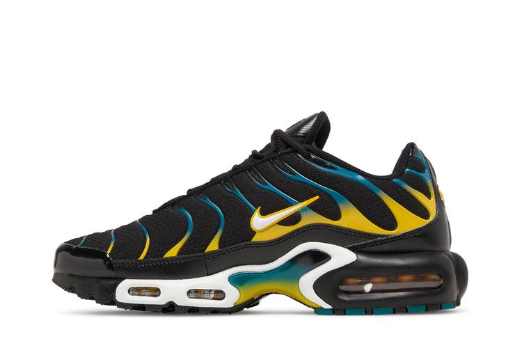 Nike Air Max Plus Black Teal Yellow