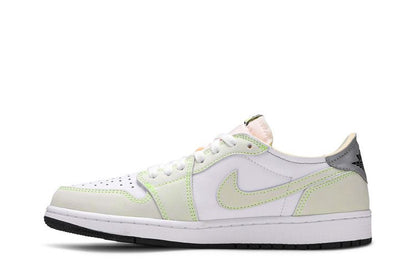 Jordan 1 Retro Low White Ghost Green Black