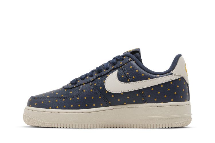 Nike Air Force 1 Low Thunder Blue Yellow Ochre (Women's)