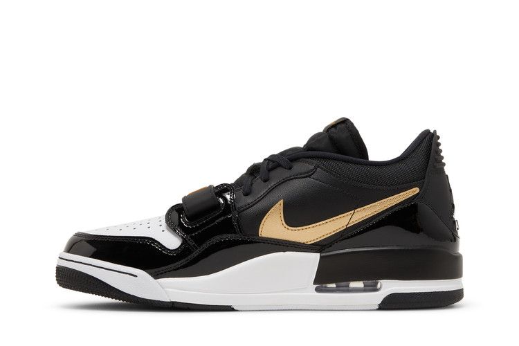 Jordan Legacy 312 Low Black Metallic Gold