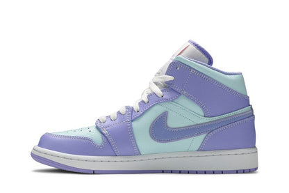 Jordan 1 Mid Purple Aqua