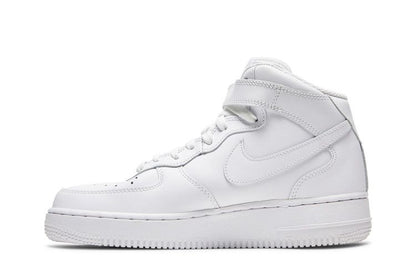 Nike Air Force 1 Mid Triple White (Women's)