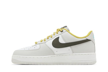 Nike Air Force 1 Low '07 PRM Light Bone Cargo Khaki Vivid Sulfur