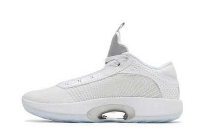 Jordan XXXV Low Metallic Silver (Clear Sole)