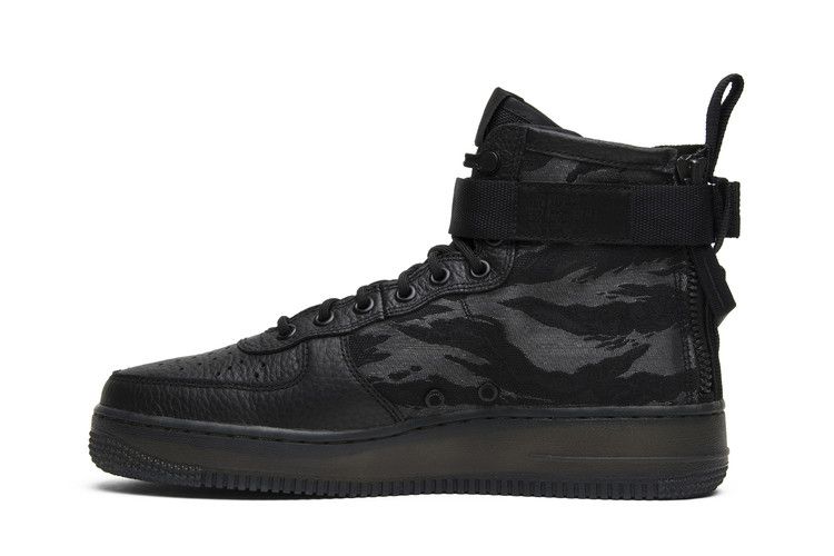 Nike SF Air Force 1 Mid Black Cargo Khaki